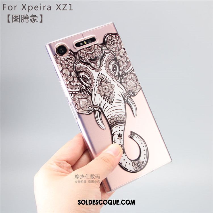 Coque Sony Xperia Xz1 Dessin Animé Fluide Doux Téléphone Portable Protection Étui En Vente