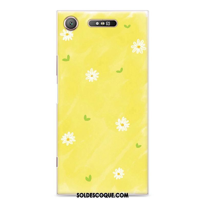 Coque Sony Xperia Xz1 Incassable Téléphone Portable Vintage Peinture Étui Pas Cher