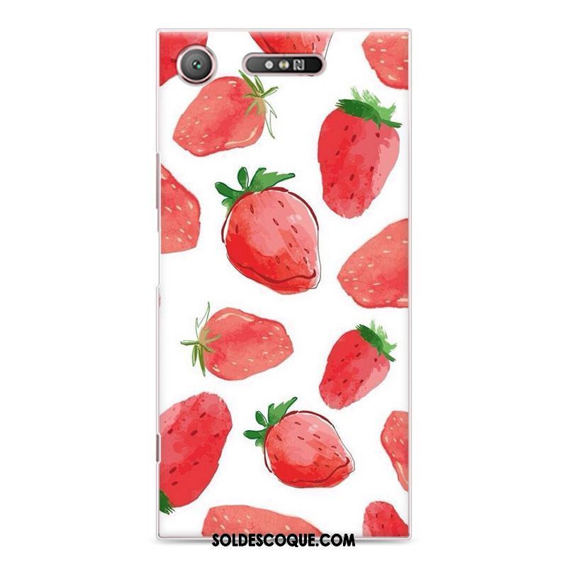 Coque Sony Xperia Xz1 Incassable Téléphone Portable Vintage Peinture Étui Pas Cher