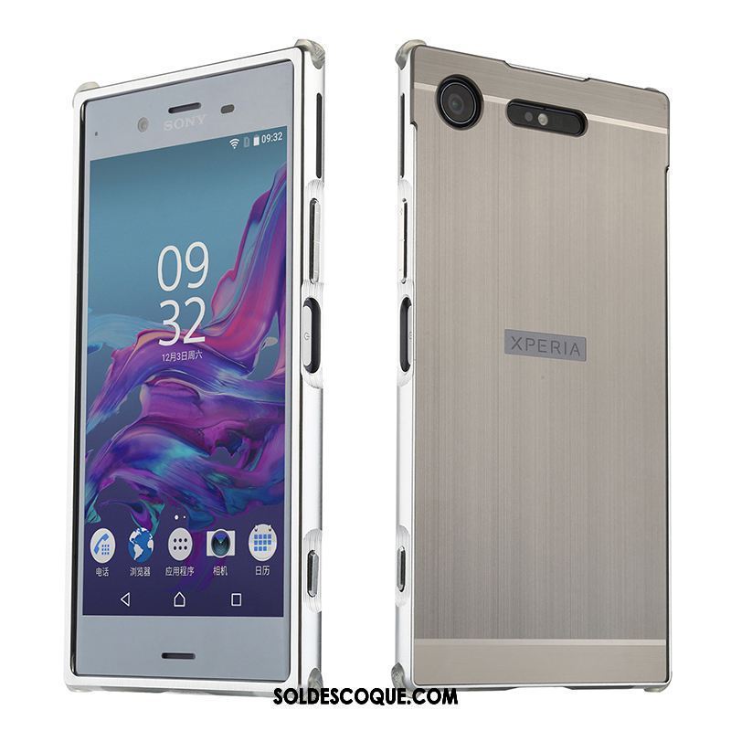 Coque Sony Xperia Xz1 Protection Miroir Étui Téléphone Portable Métal France