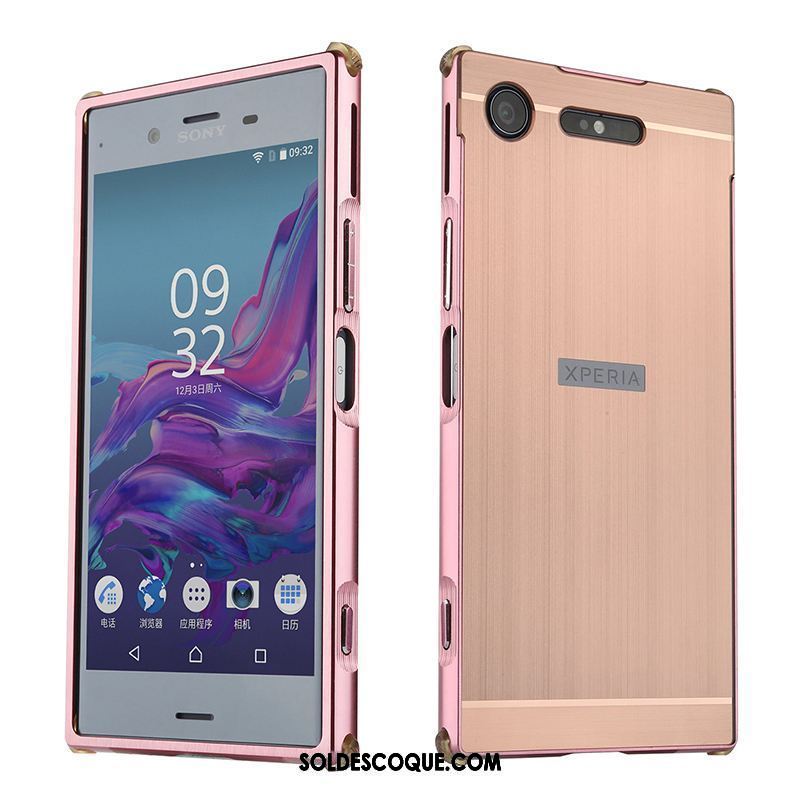 Coque Sony Xperia Xz1 Protection Miroir Étui Téléphone Portable Métal France