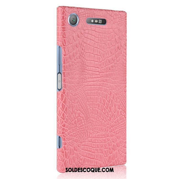 Coque Sony Xperia Xz1 Protection Vintage Téléphone Portable Crocodile Étui Housse En Vente