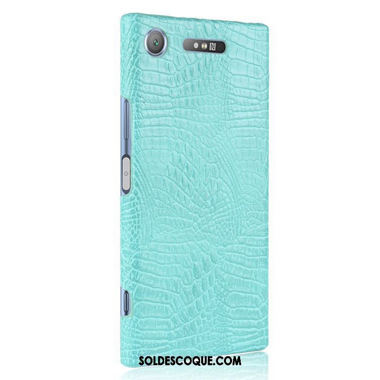 Coque Sony Xperia Xz1 Protection Vintage Téléphone Portable Crocodile Étui Housse En Vente