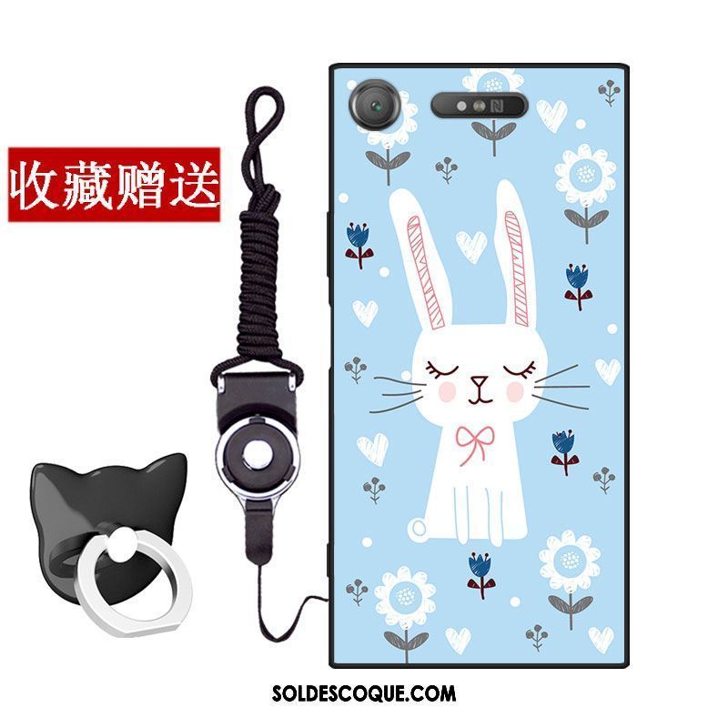 Coque Sony Xperia Xz1 Tout Compris Dessin Animé Petit Téléphone Portable Étui En Ligne