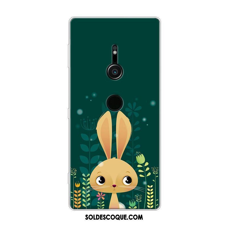 Coque Sony Xperia Xz2 Art Frais Fluide Doux Vert Étui En Vente