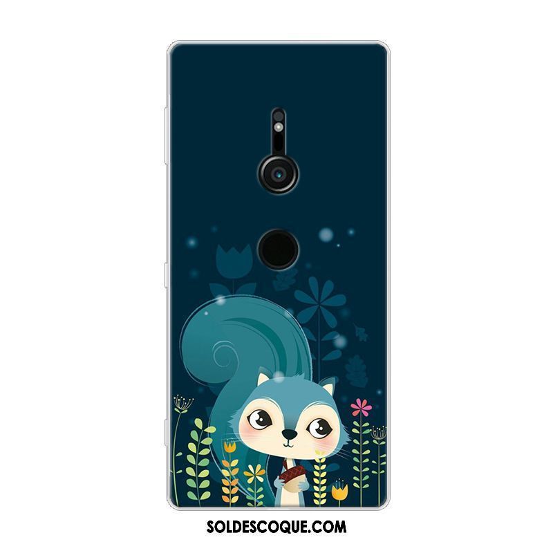 Coque Sony Xperia Xz2 Art Frais Fluide Doux Vert Étui En Vente