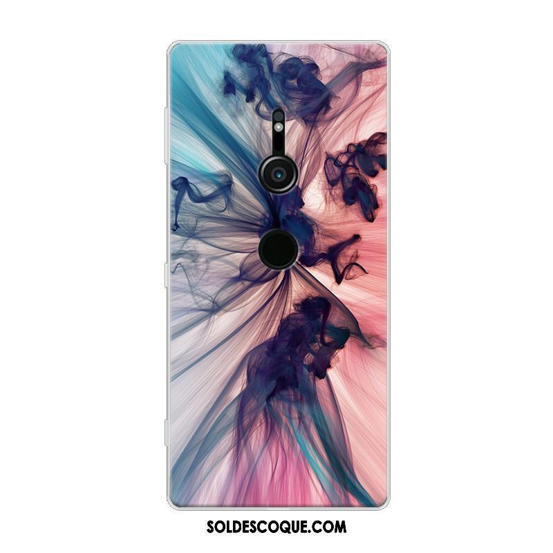 Coque Sony Xperia Xz2 Art Frais Fluide Doux Vert Étui En Vente