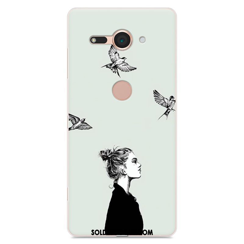 Coque Sony Xperia Xz2 Compact Amoureux Bleu Protection Téléphone Portable Étui Housse France