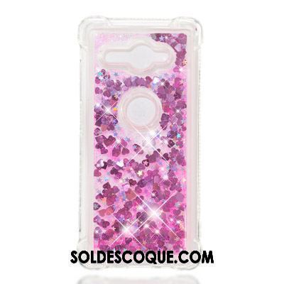 Coque Sony Xperia Xz2 Compact Ballon Incassable Dessin Animé Bleu Fluide Doux Pas Cher