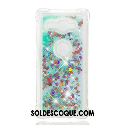 Coque Sony Xperia Xz2 Compact Ballon Incassable Dessin Animé Bleu Fluide Doux Pas Cher