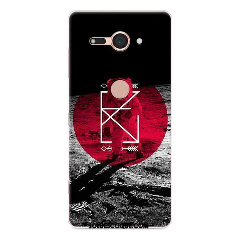 Coque Sony Xperia Xz2 Compact Fluide Doux Téléphone Portable Étui Personnalité Tendance Housse Soldes