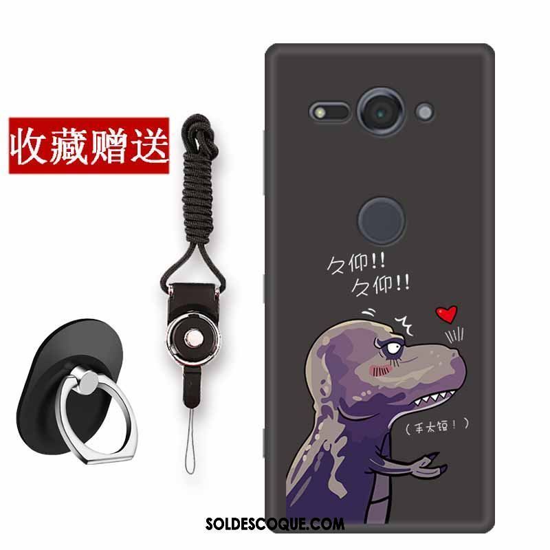 Coque Sony Xperia Xz2 Compact Incassable Simple Noir Silicone Protection France