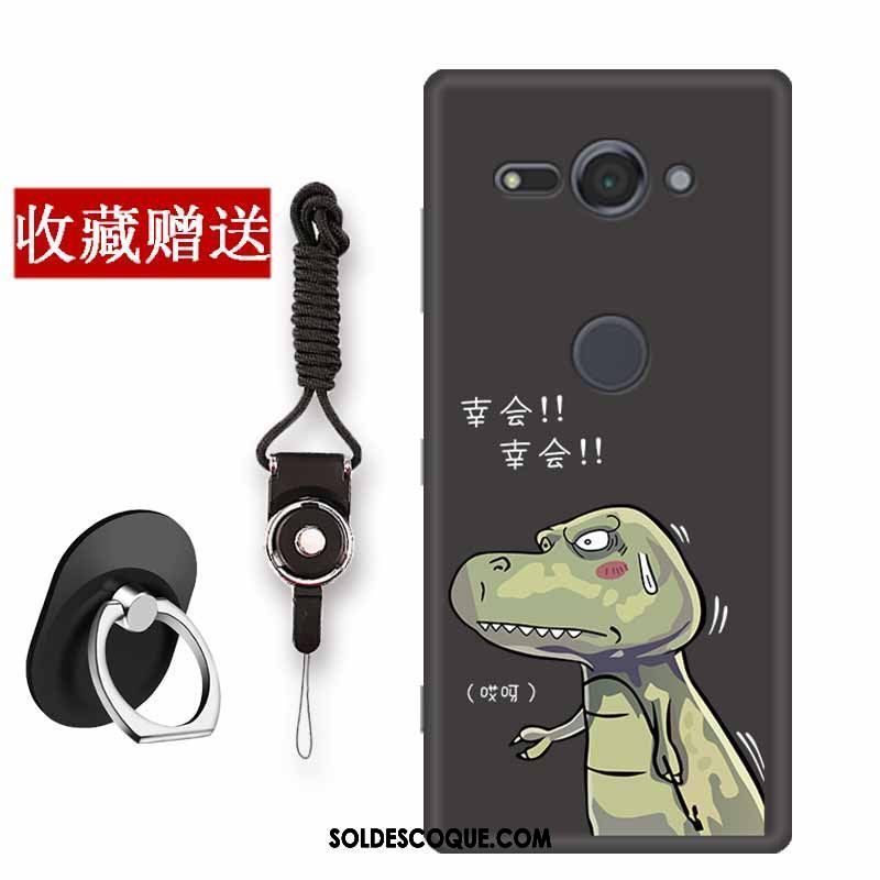 Coque Sony Xperia Xz2 Compact Incassable Simple Noir Silicone Protection France