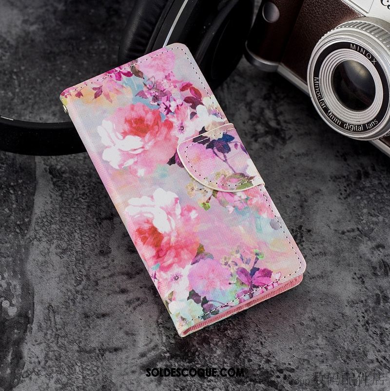 Coque Sony Xperia Xz2 Compact Rose Silicone Incassable Protection Téléphone Portable Pas Cher