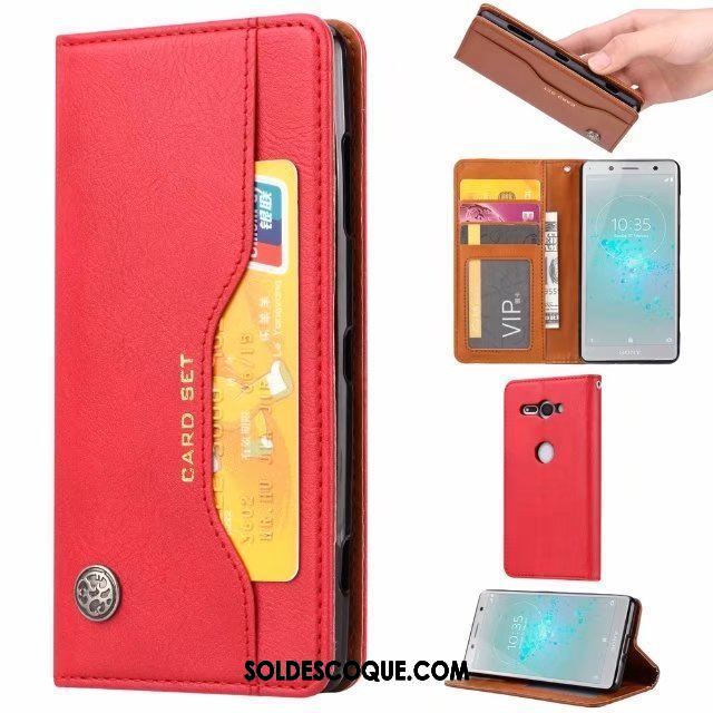 Coque Sony Xperia Xz2 Compact Rouge Protection Incassable Tout Compris Carte En Ligne