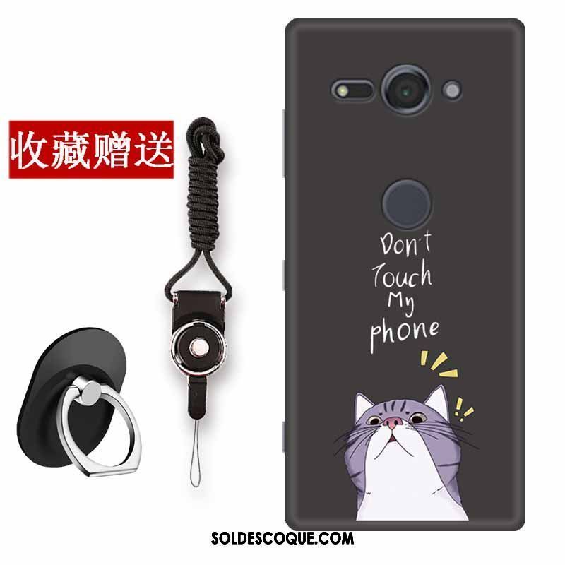 Coque Sony Xperia Xz2 Compact Simple Noir Tout Compris Téléphone Portable Étui Soldes