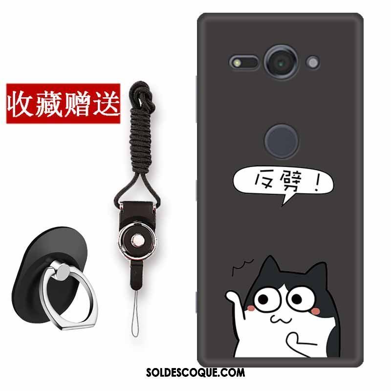 Coque Sony Xperia Xz2 Compact Simple Noir Tout Compris Téléphone Portable Étui Soldes