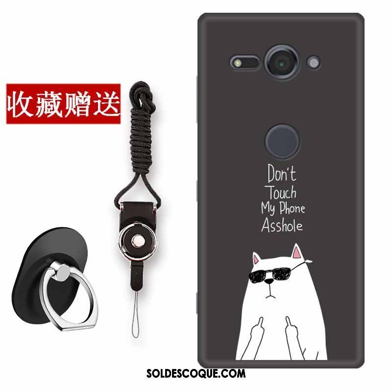 Coque Sony Xperia Xz2 Compact Simple Noir Tout Compris Téléphone Portable Étui Soldes