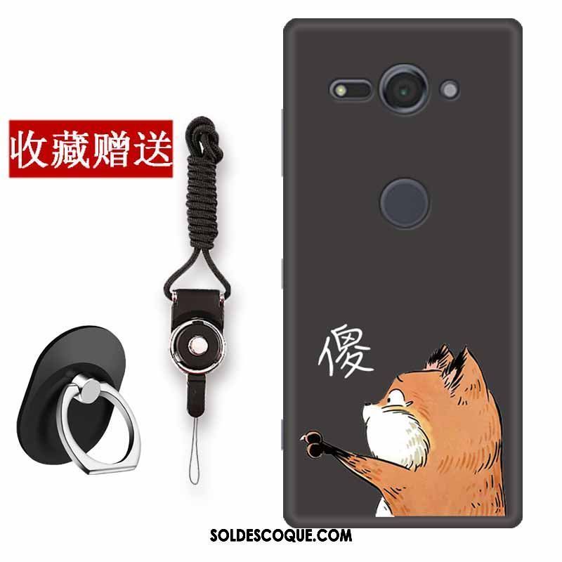 Coque Sony Xperia Xz2 Compact Simple Noir Tout Compris Téléphone Portable Étui Soldes