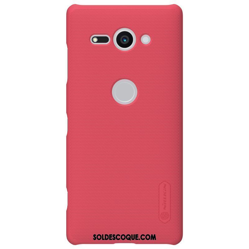 Coque Sony Xperia Xz2 Compact Téléphone Portable Délavé En Daim Antidérapant Protection Difficile Pas Cher