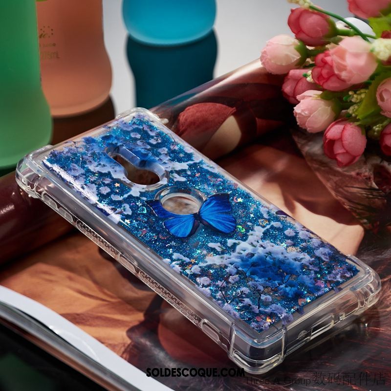 Coque Sony Xperia Xz2 Fluide Doux Quicksand Protection Personnalité Étui Housse En Ligne