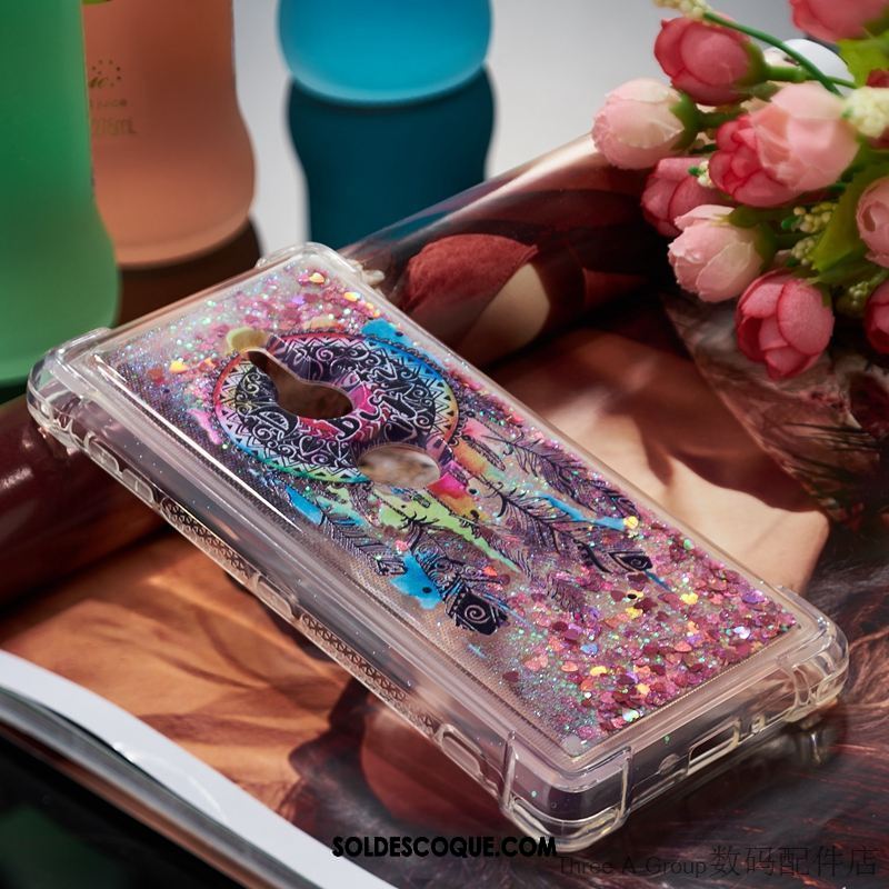 Coque Sony Xperia Xz2 Fluide Doux Quicksand Protection Personnalité Étui Housse En Ligne