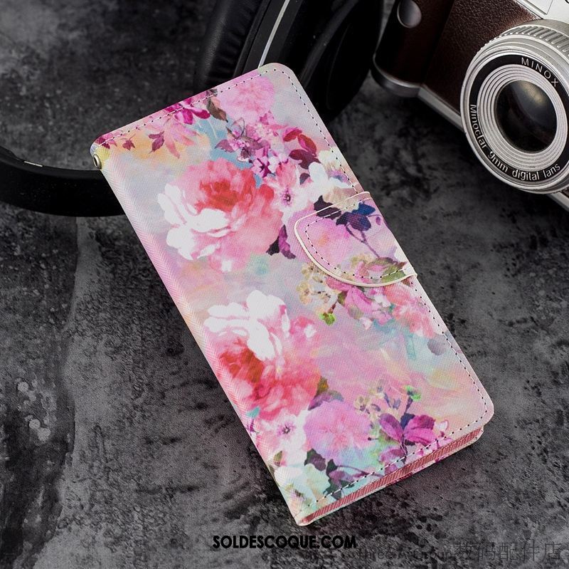 Coque Sony Xperia Xz2 Incassable Étui En Cuir Tout Compris Téléphone Portable Clamshell Pas Cher