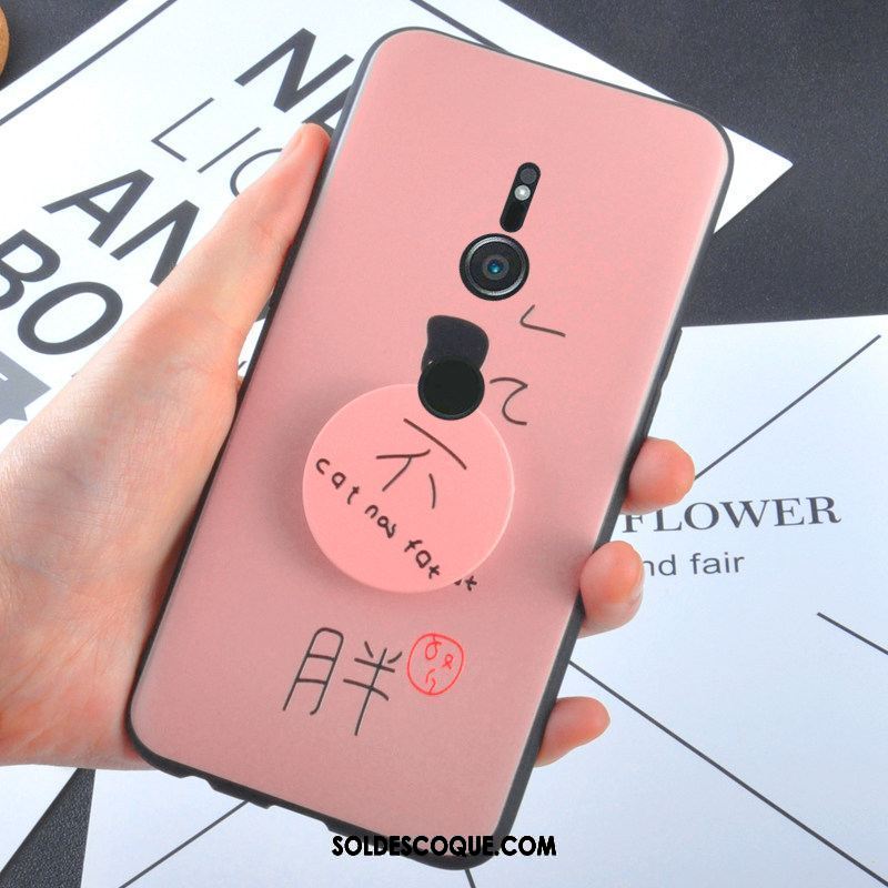 Coque Sony Xperia Xz2 Protection Rose Incassable Tout Compris Étui En Ligne