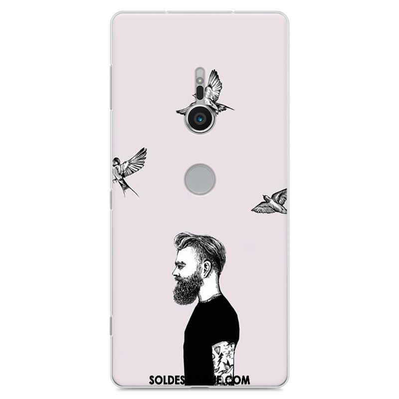 Coque Sony Xperia Xz2 Protection Très Mince Téléphone Portable Fluide Doux Étui En Ligne