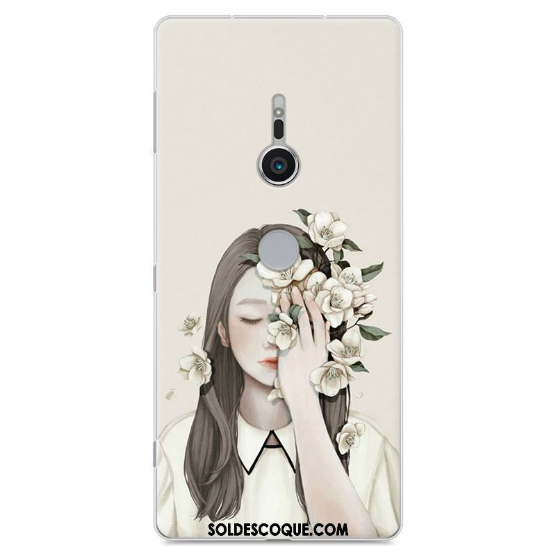 Coque Sony Xperia Xz2 Rose Téléphone Portable Étui Art Petit Housse En Vente