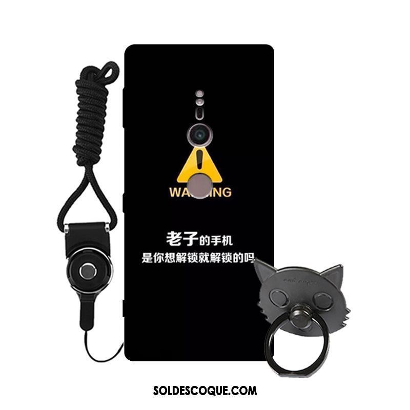 Coque Sony Xperia Xz2 Tout Compris Téléphone Portable Noir Silicone Fluide Doux En Ligne