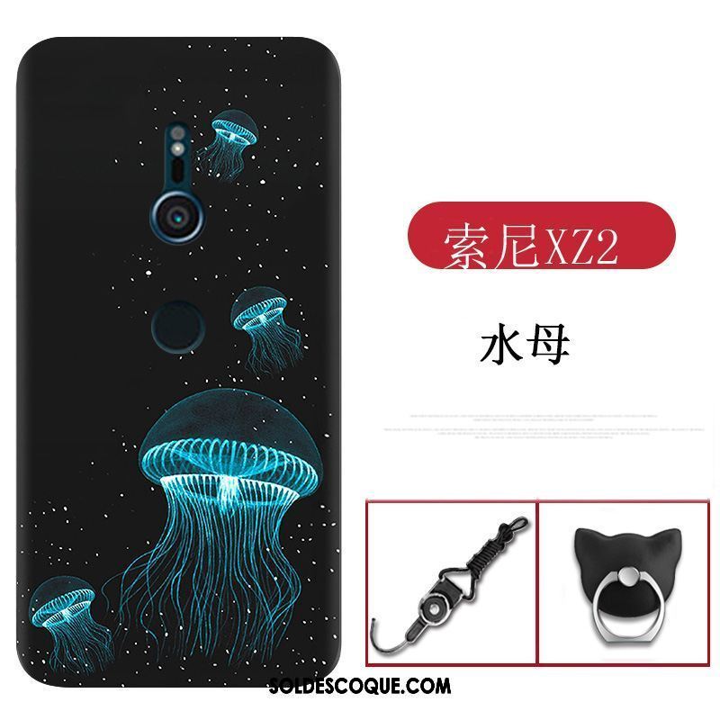 Coque Sony Xperia Xz2 Téléphone Portable Incassable Protection Étui Fluide Doux Soldes