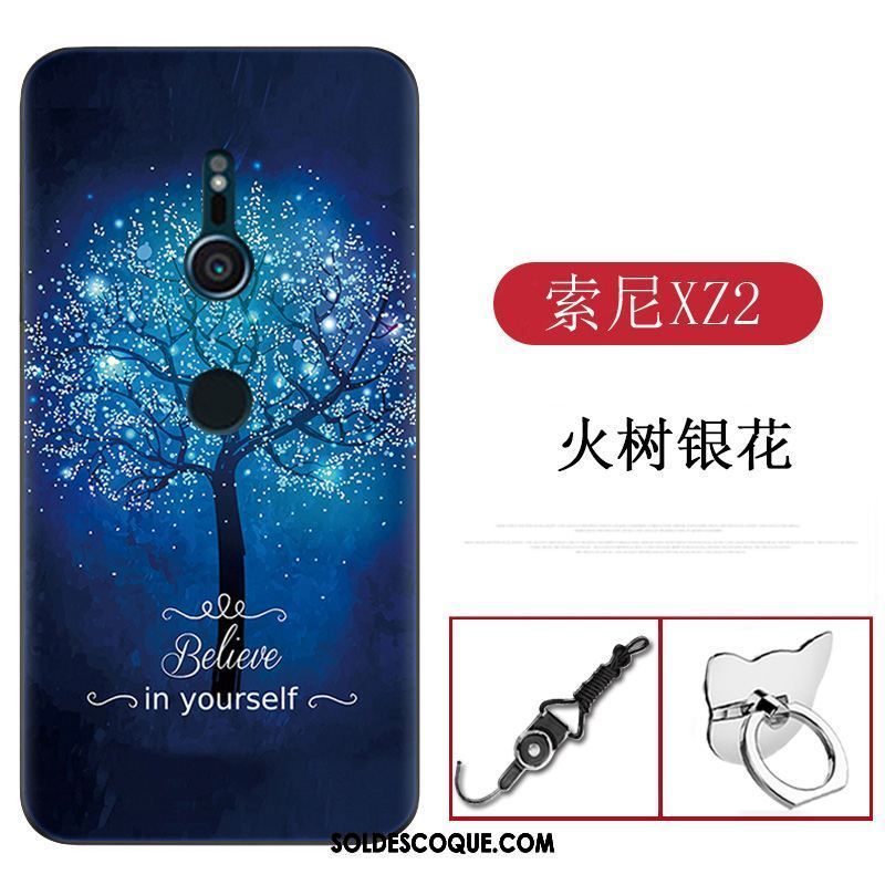 Coque Sony Xperia Xz2 Téléphone Portable Incassable Protection Étui Fluide Doux Soldes