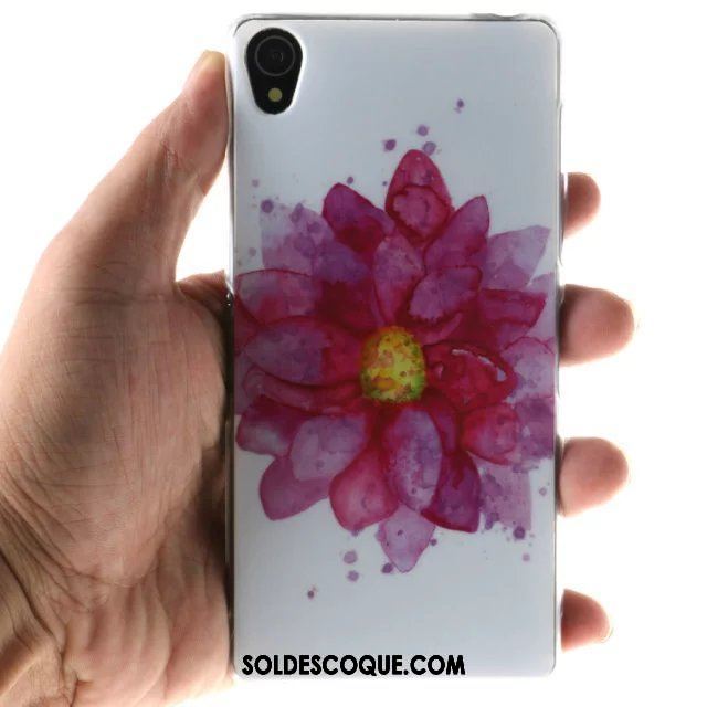 Coque Sony Xperia Z3+ Bleu Dessin Animé Étui Créatif Ornements Suspendus Pas Cher