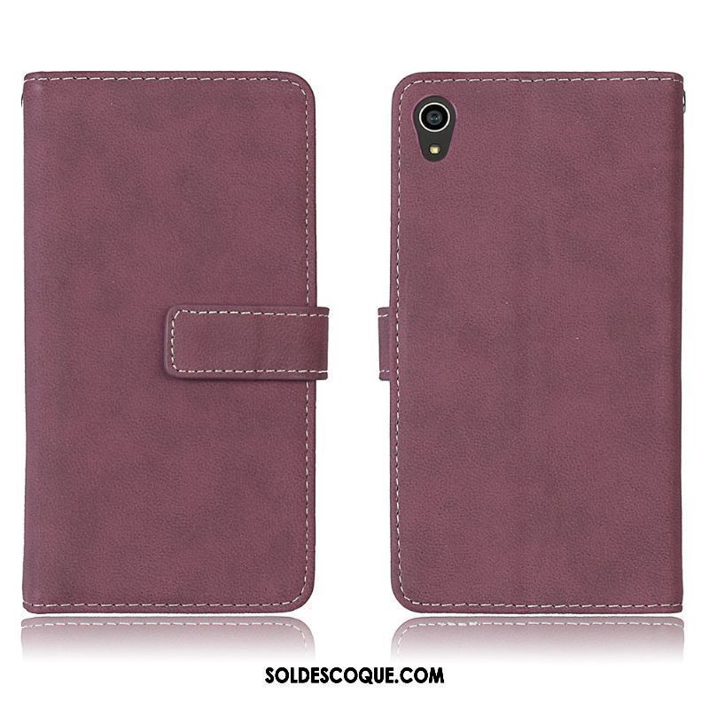 Coque Sony Xperia Z3+ Clamshell Étui En Cuir Portefeuille Protection Téléphone Portable En Ligne