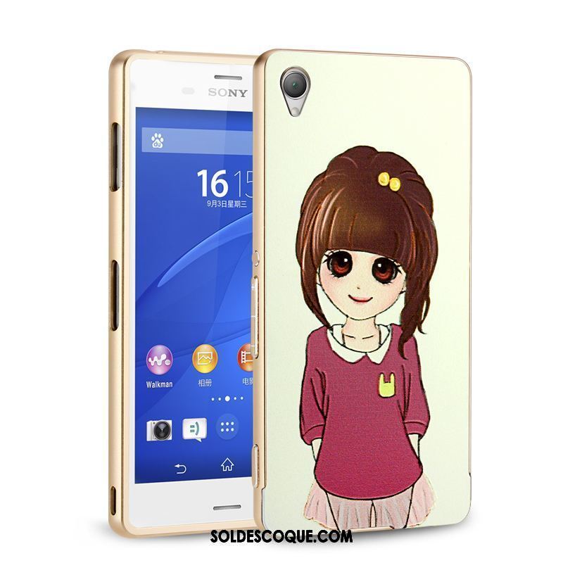 Coque Sony Xperia Z3+ Difficile Border Protection Métal Étui Soldes