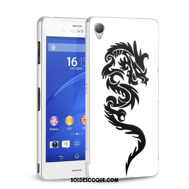 Coque Sony Xperia Z3+ Difficile Border Protection Métal Étui Soldes