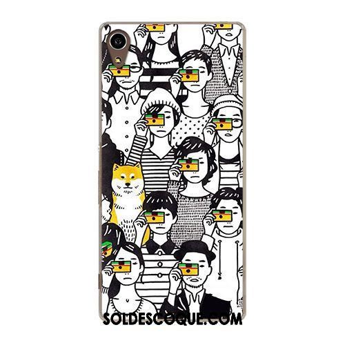 Coque Sony Xperia Z3+ Gris Modèle Dessin Animé Téléphone Portable Étui Housse Pas Cher