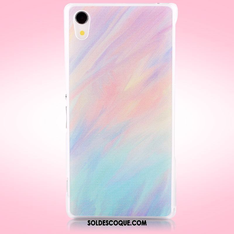 Coque Sony Xperia Z3+ Tendance Téléphone Portable Incassable Délavé En Daim Multicolore En Ligne