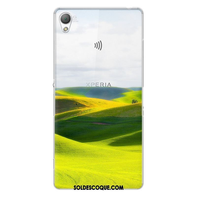 Coque Sony Xperia Z3+ Téléphone Portable Dessin Animé Original Protection Vert En Vente