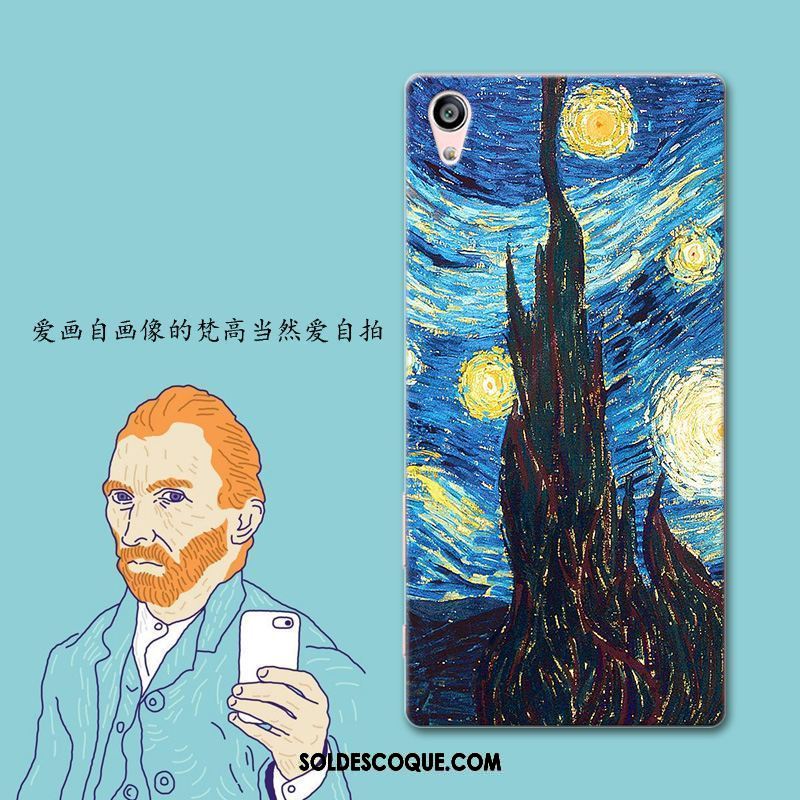 Coque Sony Xperia Z3+ Étui Art Personnalisé Ciel Étoilé Téléphone Portable Pas Cher