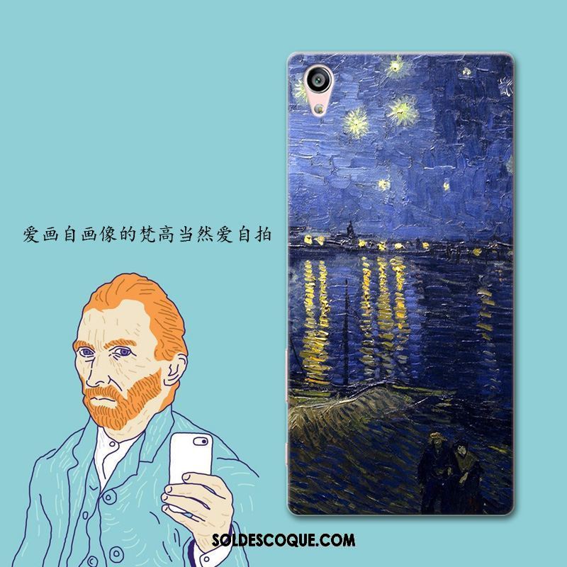 Coque Sony Xperia Z3+ Étui Art Personnalisé Ciel Étoilé Téléphone Portable Pas Cher