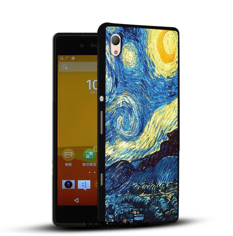 Coque Sony Xperia Z3+ Étui Protection Dessin Animé Gaufrage Tendance Soldes