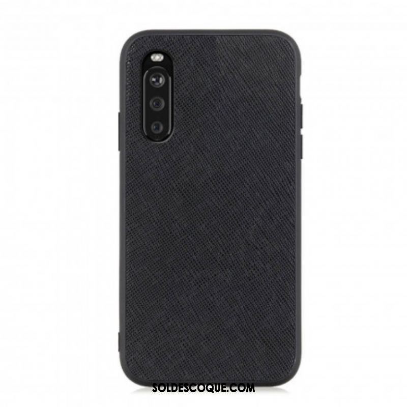 Coque Sony xperia 10 III Mini Véritable Cuir Texturé