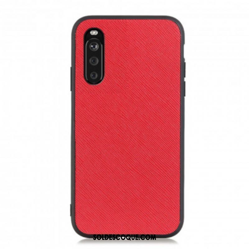 Coque Sony xperia 10 III Mini Véritable Cuir Texturé