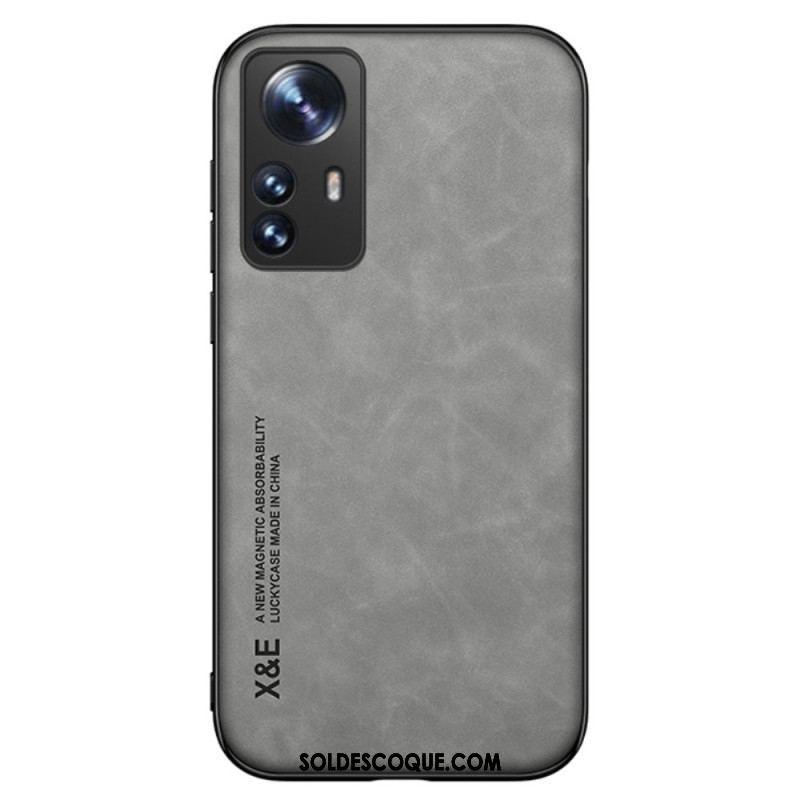 Coque Xiaomi 12 / 12X Cuir Effet Cuir X&E