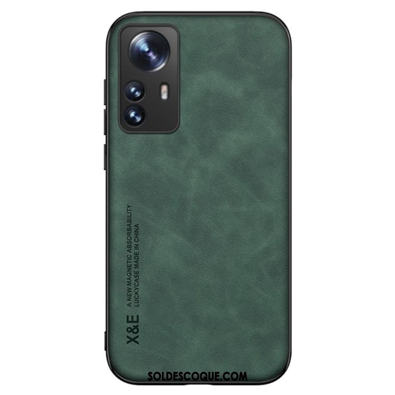 Coque Xiaomi 12 / 12X Cuir Effet Cuir X&E