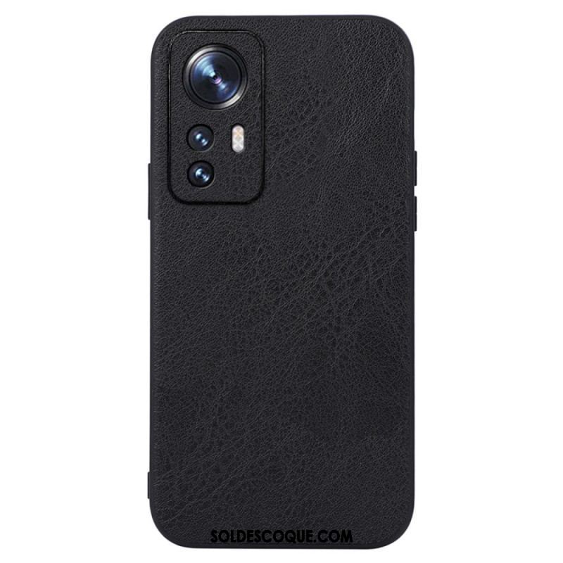 Coque Xiaomi 12 / 12X Effet Cuir Élégance