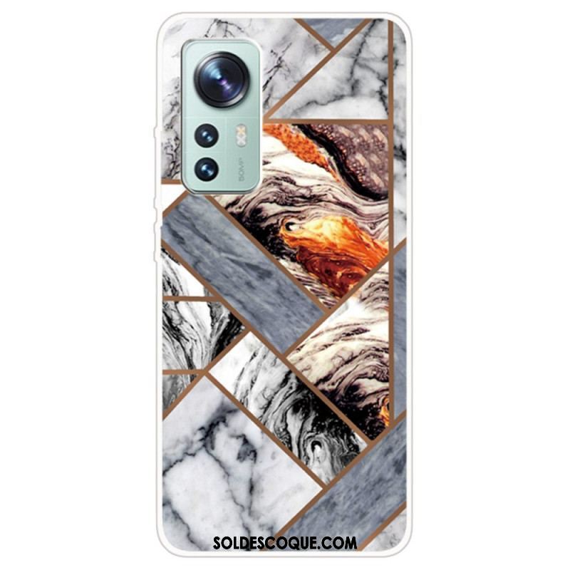 Coque  Xiaomi 12 / 12X  Marbre Géométrique Variable