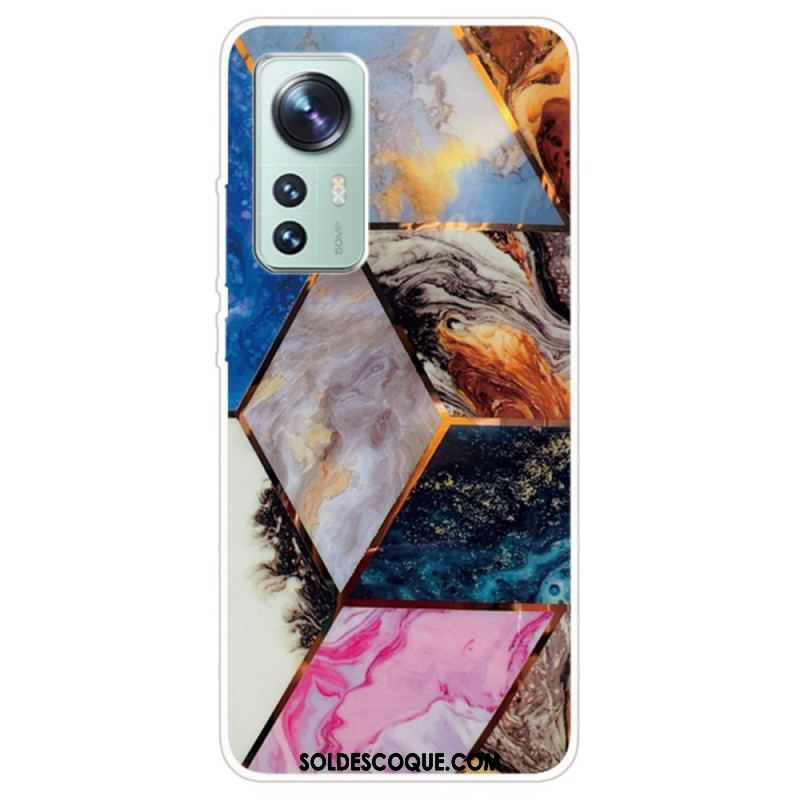 Coque  Xiaomi 12 / 12X  Marbre Géométrique Variable